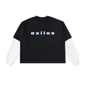 "RACE" LAYERED TEE