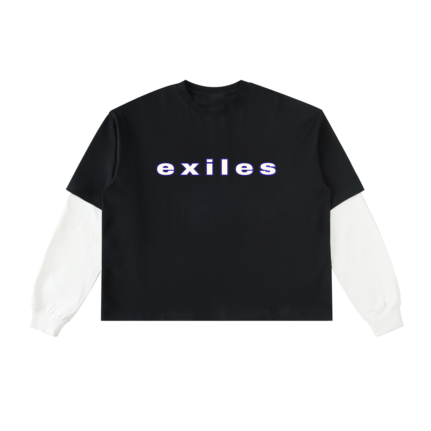 "RACE" LAYERED TEE