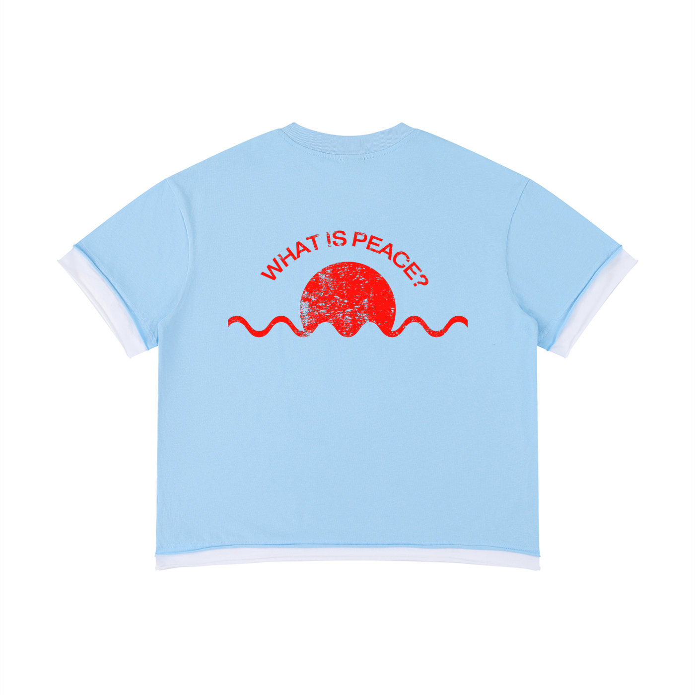 "VINTAGE" COLOR BLOCK TEE